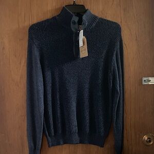 Weatherproof Men's Dark Blue Turtleneck Sweater